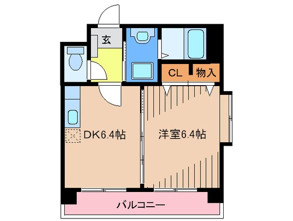 レシェンテヴィラ日の里の物件間取画像